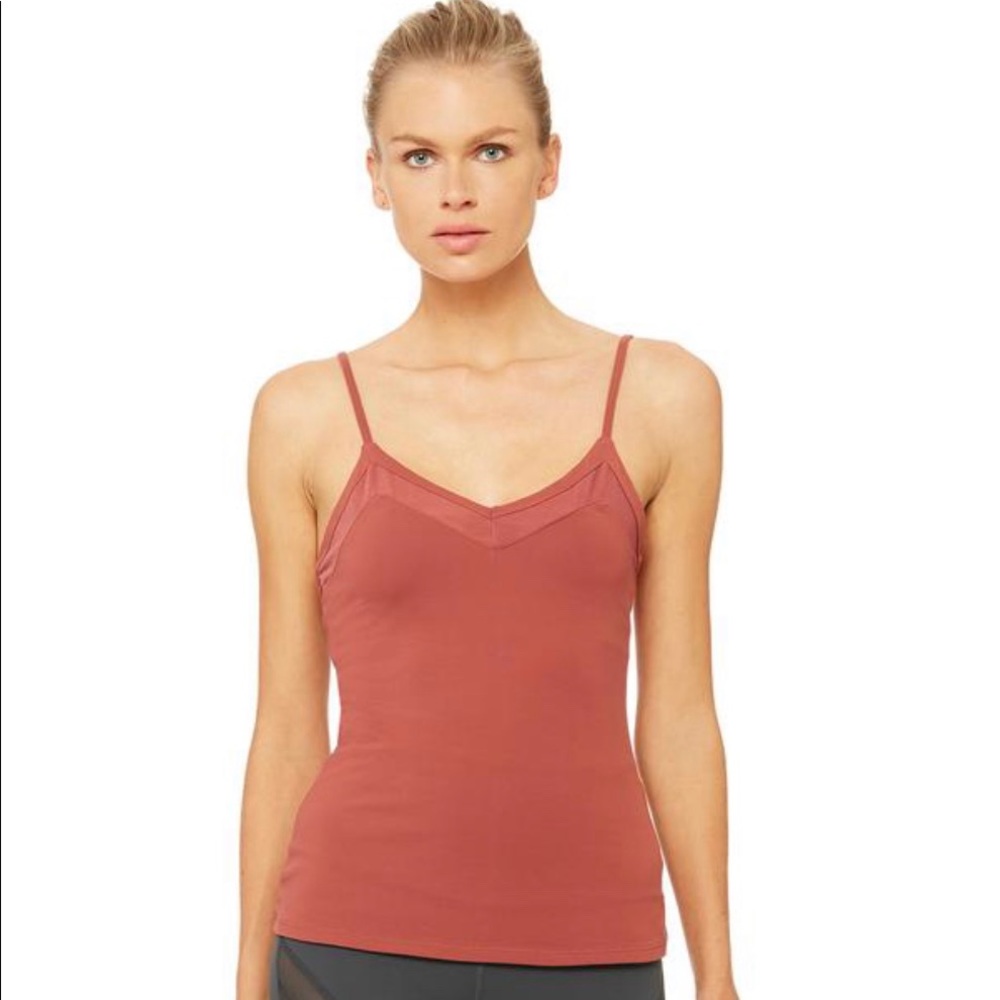 Alo Yoga Ally Fitted Tank - Size Small